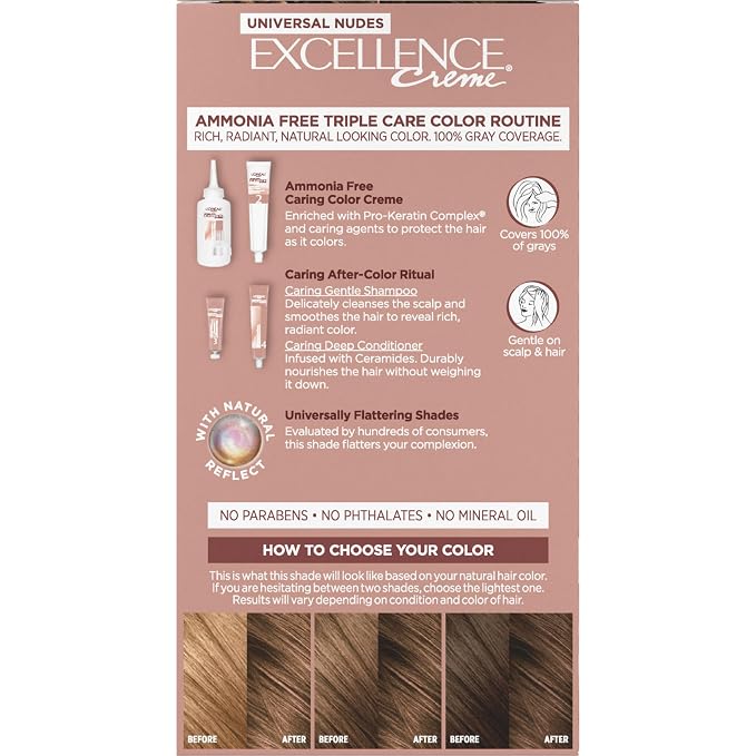 6N Natural Light Brown