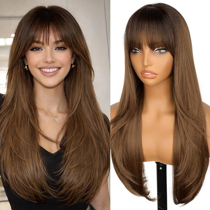 ombre light brown