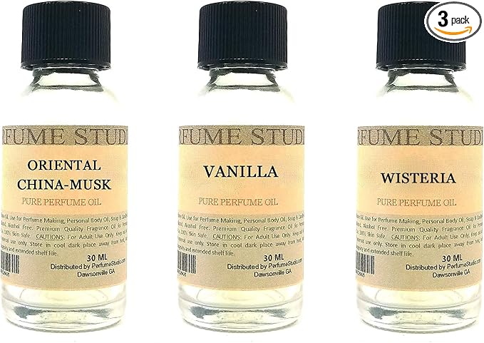 Oriental Musk, Vanilla, Wisteria