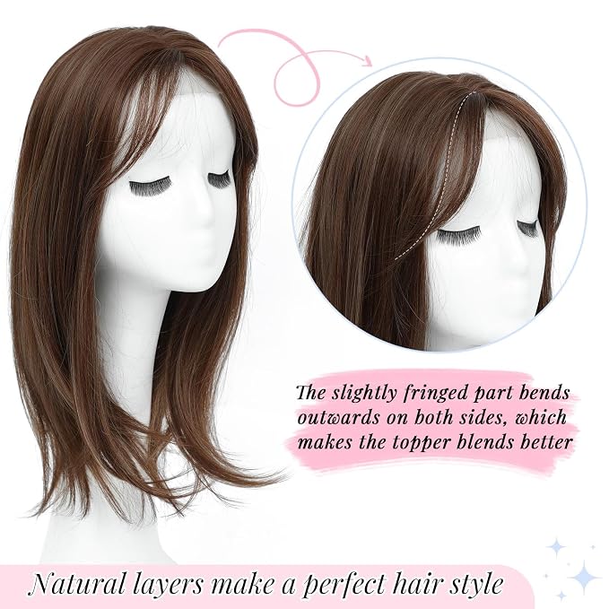 Brown with Ash Brown Highlights