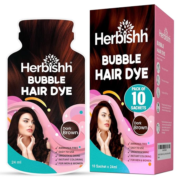 Dark Brown Bubble Dye