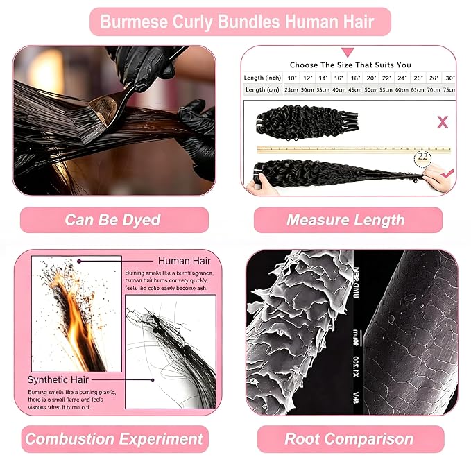 burmese curly bundles natural black