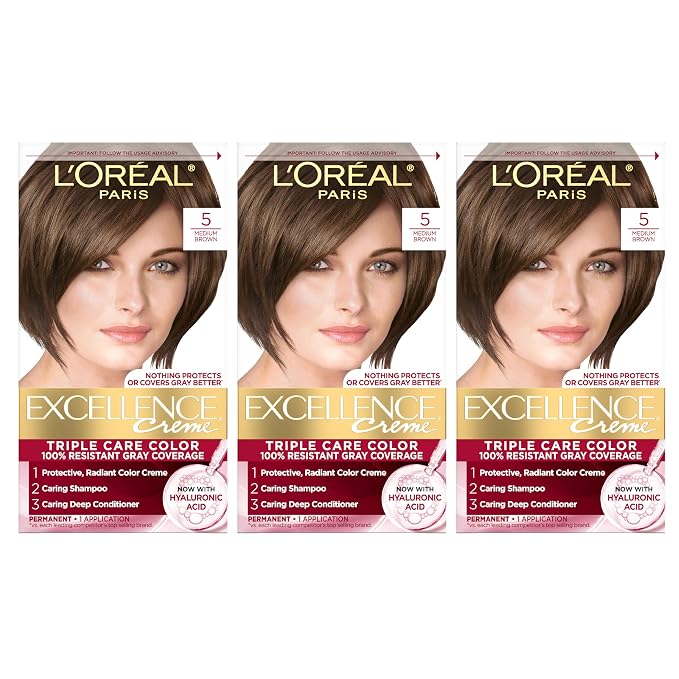 5 Medium Brown