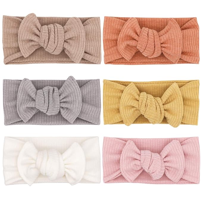 Rib Knit Tie-on Headwrap