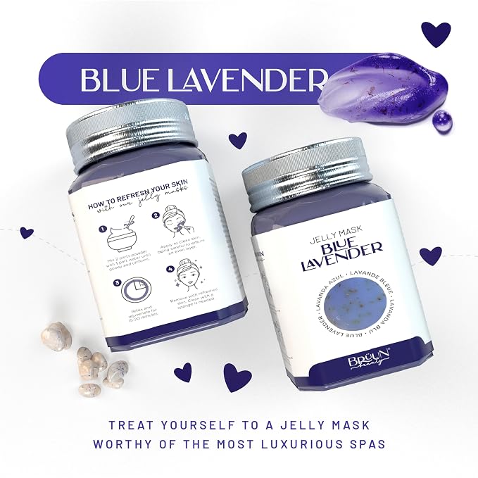 Blue Lavender Jar