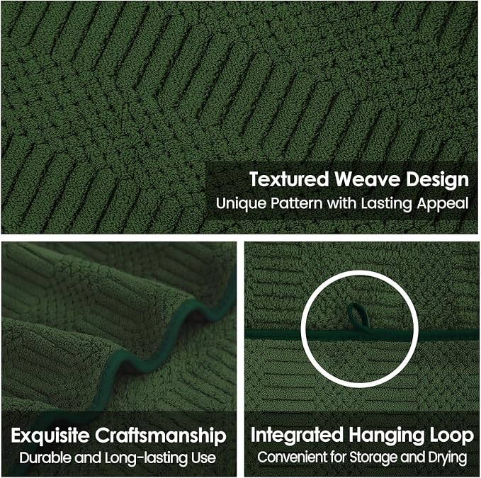 Diamond Cross Grid Olive-green