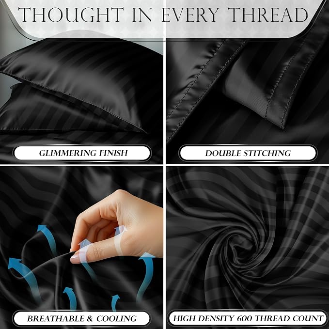 Striped Black