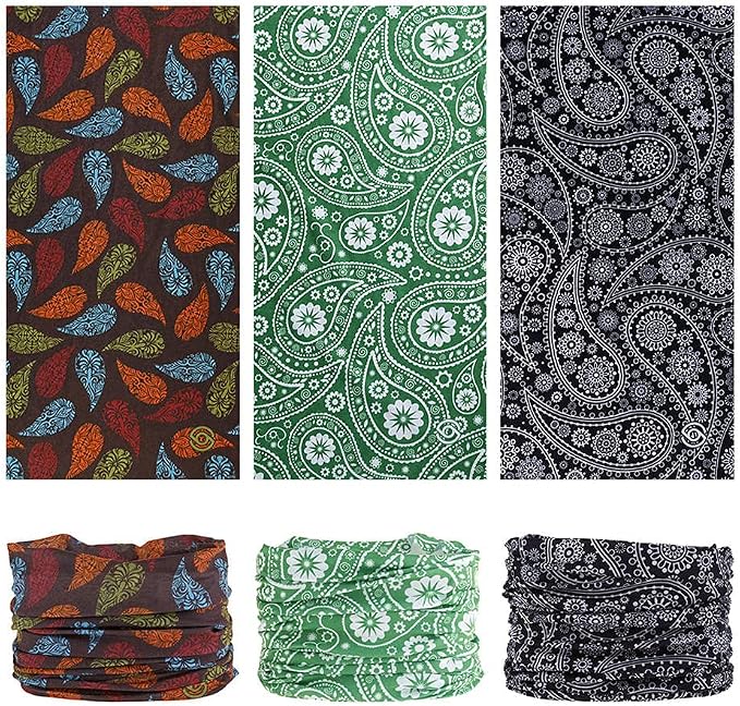 12pcs.paisley
