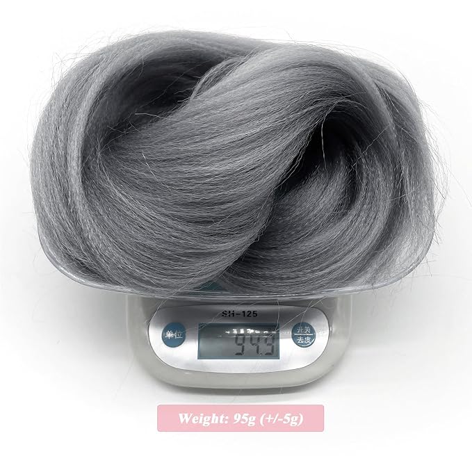 Grey Braiding Hair 3 Packs