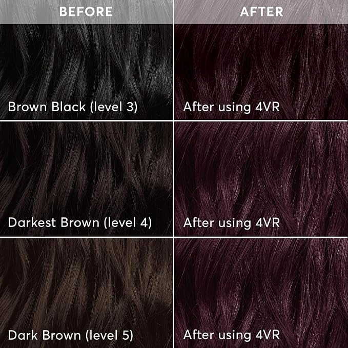 4VR - Darkest Cool Sangria with Vibrant Violet Red Tones (Volterra Amethyst)