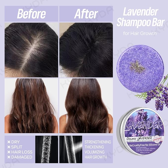 Lavender, 3pcs