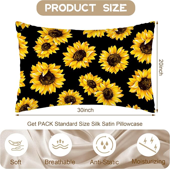 Abstract Yellow Sunflowers