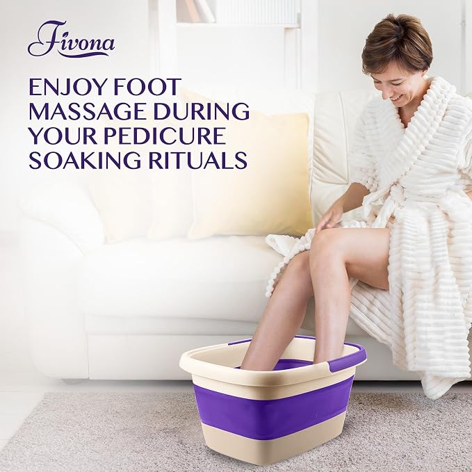 Purple Foot Bath Basin