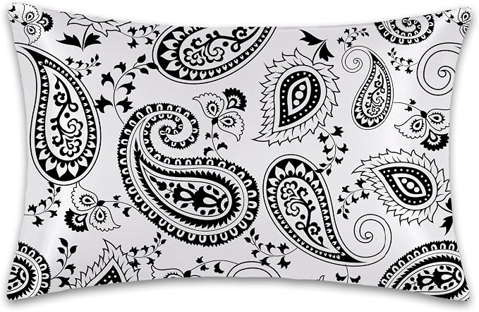 Black and White Boho Flowers