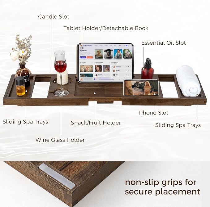 Dark Walnut - Solid Teak Wood