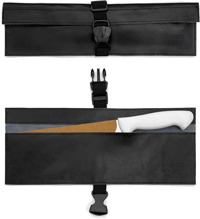 Knife Roll 1 Slot Black
