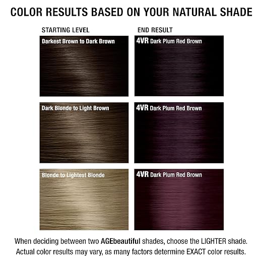 4VR Dark Plum Red Brown