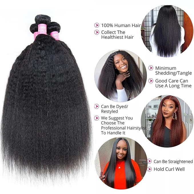 Natural Color Kinky Straight