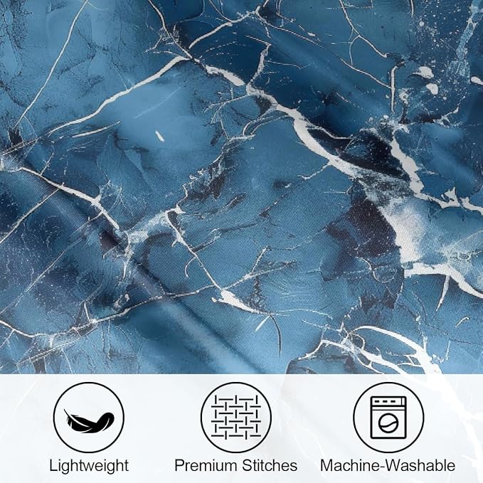 Blue Marble Pattern
