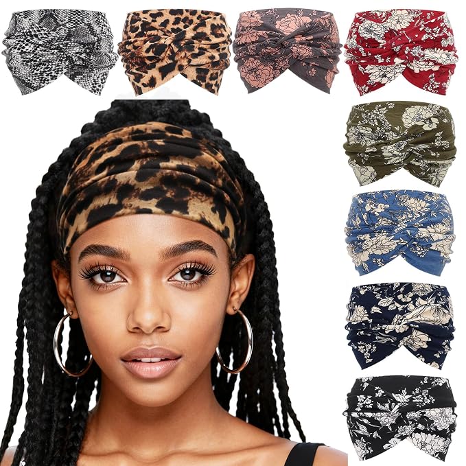 8 PCS: Floral A