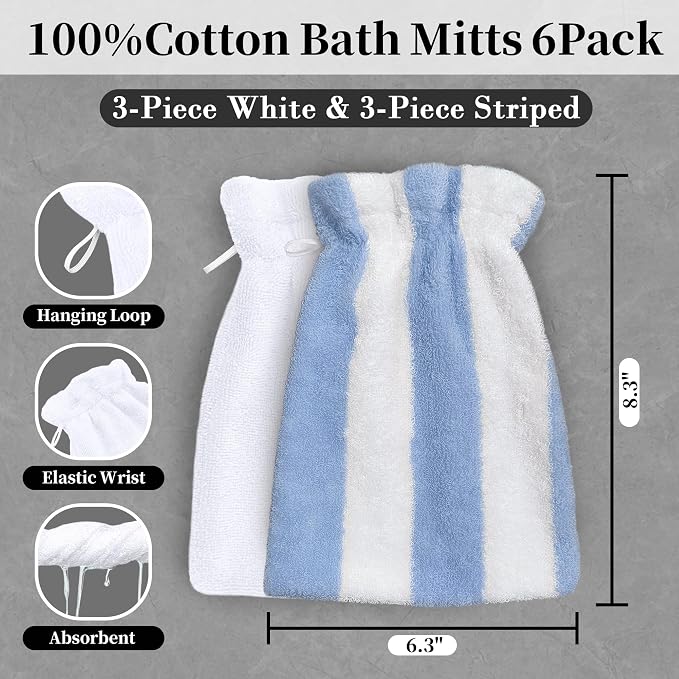 Blue Stripe&white
