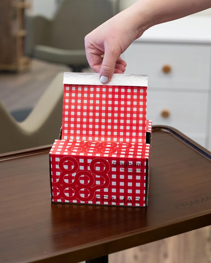 Gingham Red
