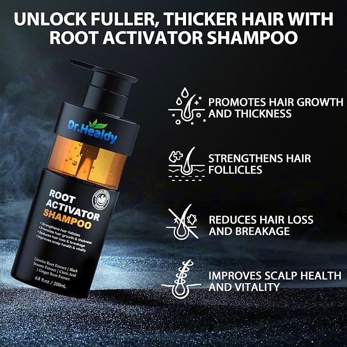 2PCS Root Activator Shampoo