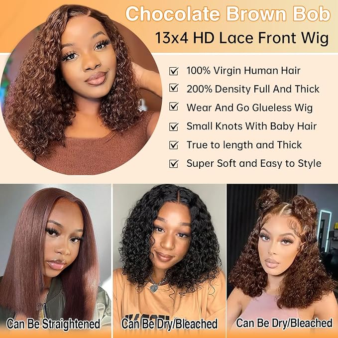 Chocolate Brown Bob