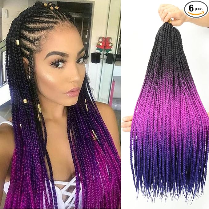 Black-Purple-Blue