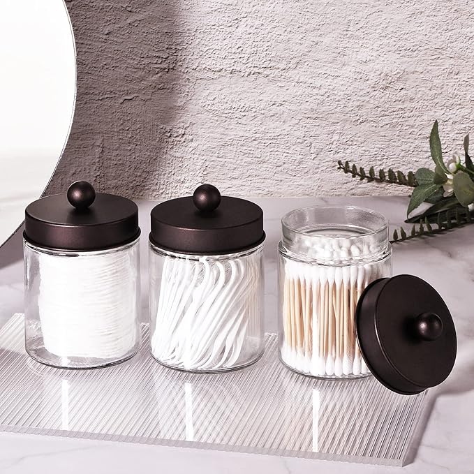 Jar Clear/Lid Bronze
