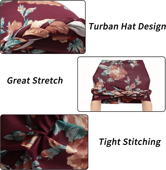 Braid Floral Burgundy