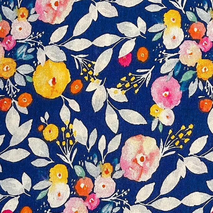 Navy Floral