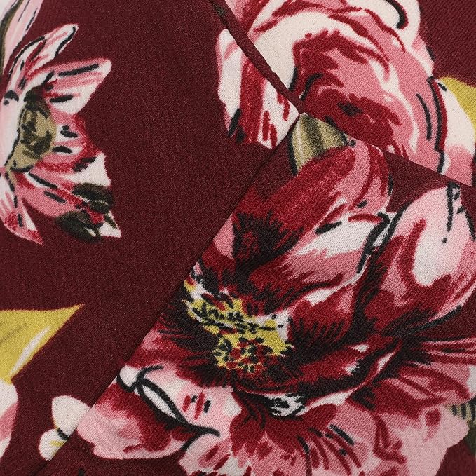 Flowers Burgundy