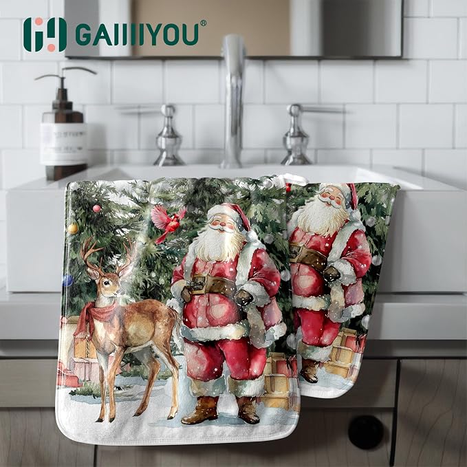 Father Christmas Green
