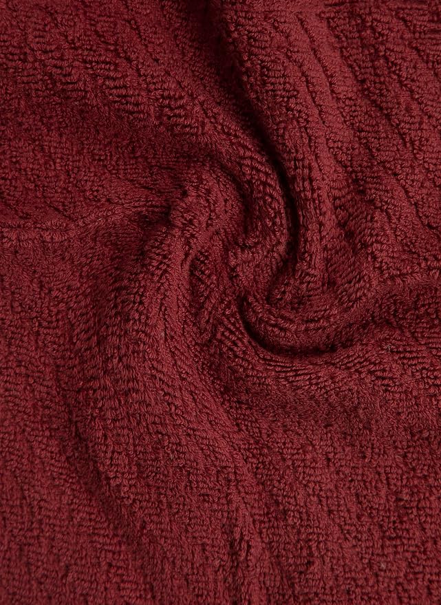 Maroon, White & Tan