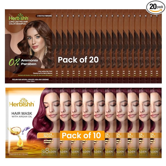 Chestnut Brown Pack of 20
