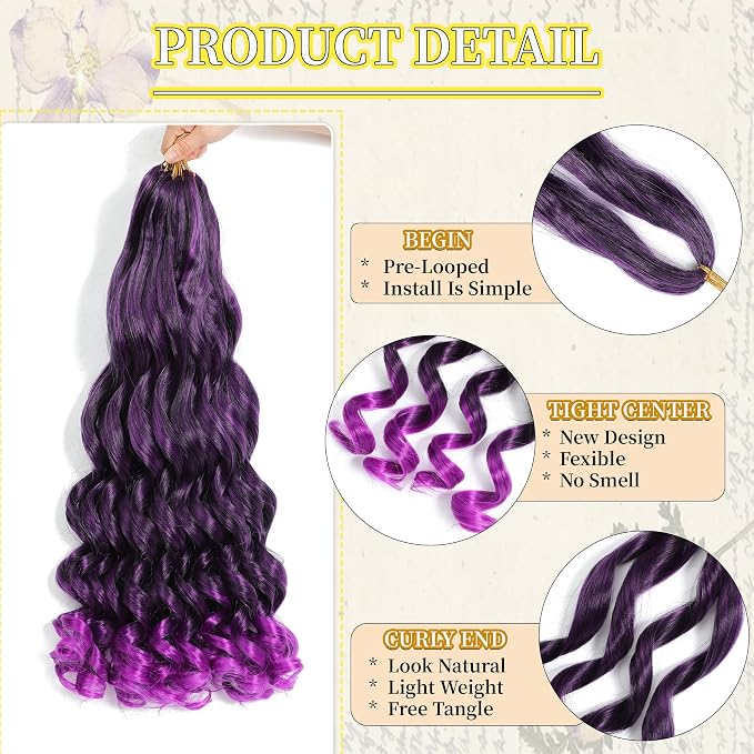 Ombre Purple