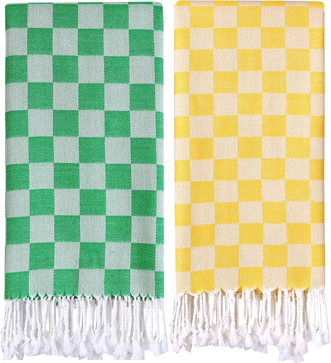 2pcs Green Yellow