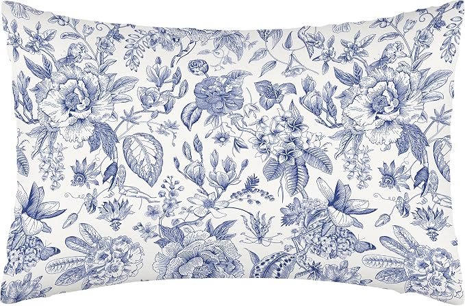 Vintage Spring Blue Floral