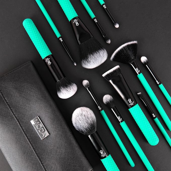 Teal, Black