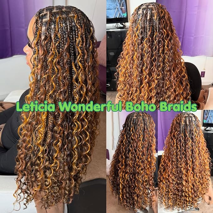 Brown and Honey Blonde