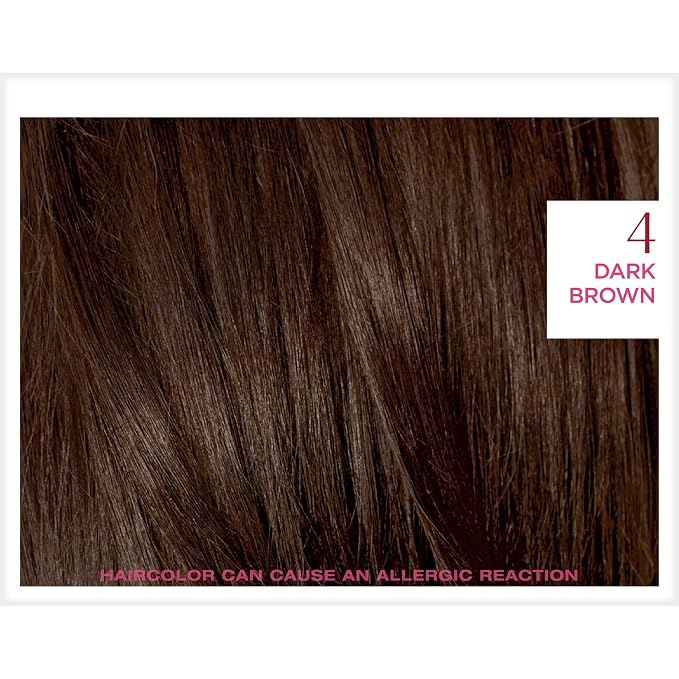 4 Dark Brown, 3-Pack