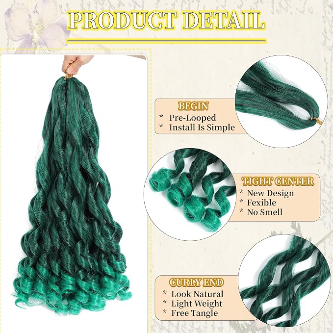 Ombre Green#
