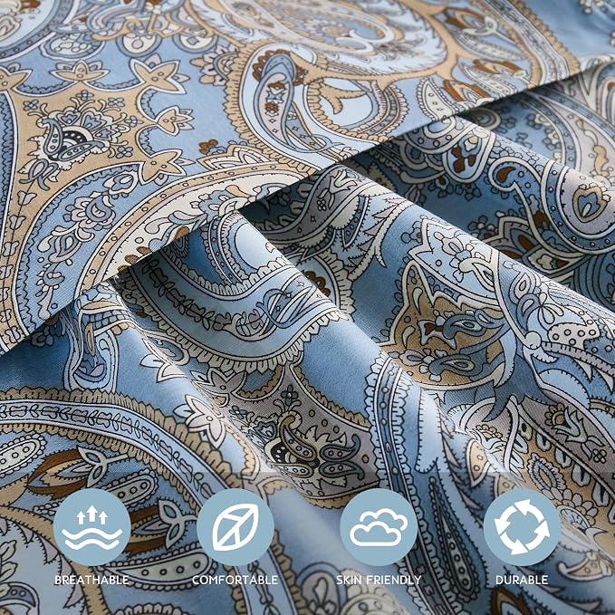 Blue Paisley