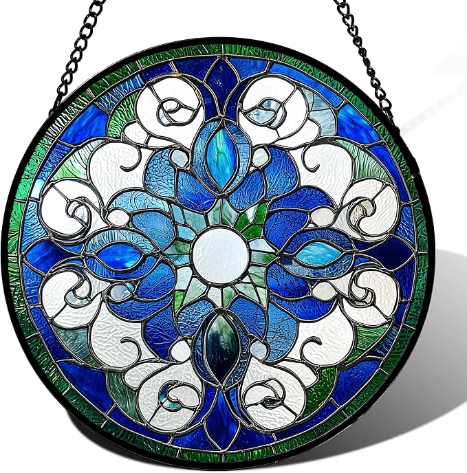 Blue and White