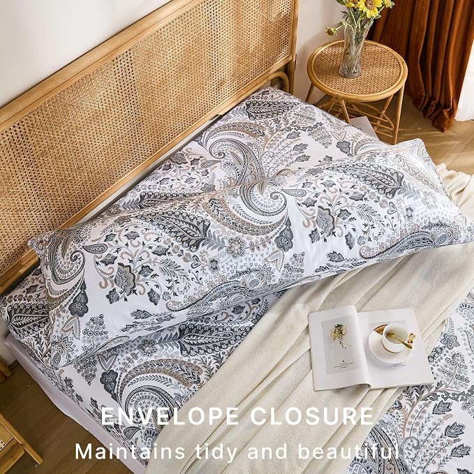 Grey Paisley