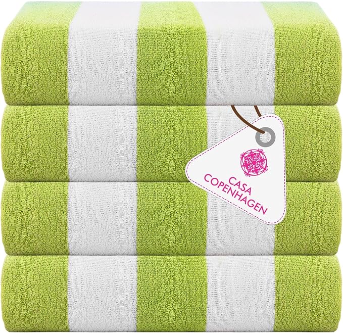 Cabana Towel 4pcs Green