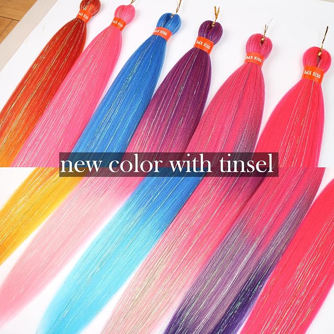 hotpink-pink-purple with tinsel