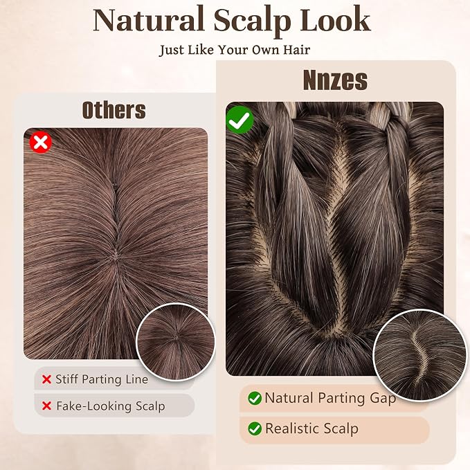 dark root honey blonde