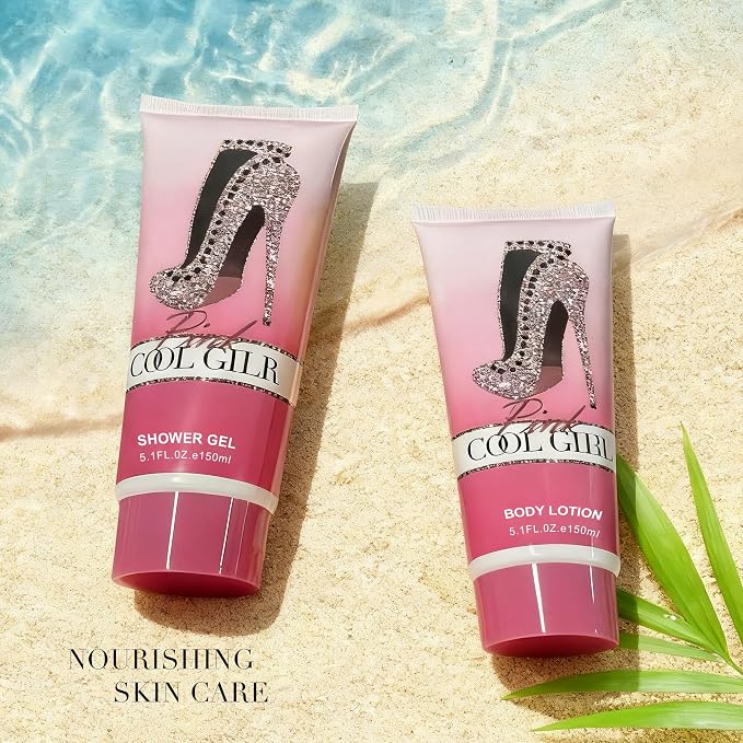 Pink- Cool Girl 5Pcs Floral,Fruity